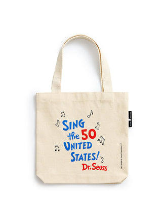 Dr. Seuss: Sing the 50 United States! mini tote bag