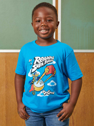 Dog Man: Be a Reading Supa Buddy Kids' T-Shirt