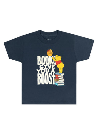 Disney Winnie the Pooh - Books Give You a Boost Kids' T-Shirt