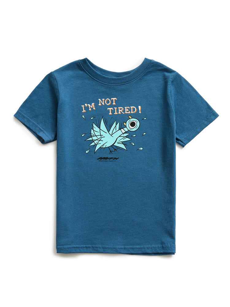 The Pigeon: I'm Not Tired Kids' T-Shirt
