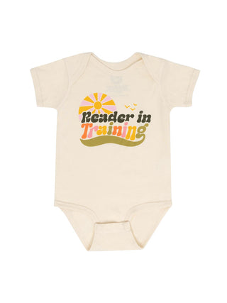 Reader in Training baby bodysuit