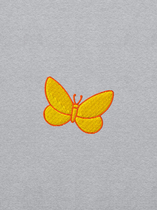Reading Rainbow embroidered unisex light gray sweatshirt (Print Shop)