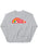 Reading Rainbow embroidered unisex light gray sweatshirt (Print Shop)