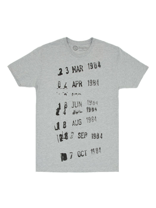 Library Stamp (Gray) Unisex T-Shirt