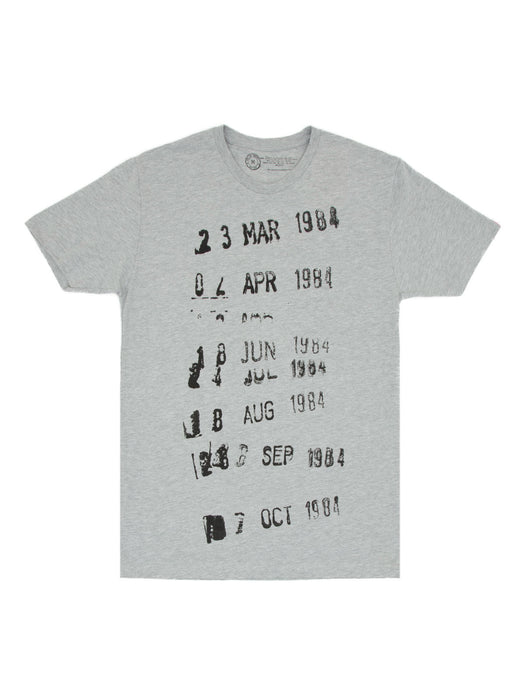 Library Stamp (Gray) Unisex T-Shirt - Main Image