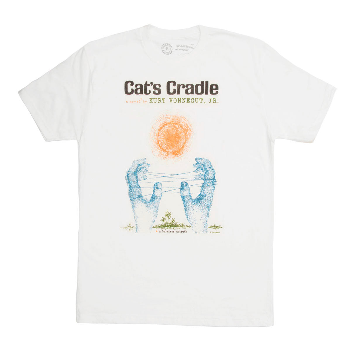 Cat's Cradle unisex book cover t-shirt — Out of Print
