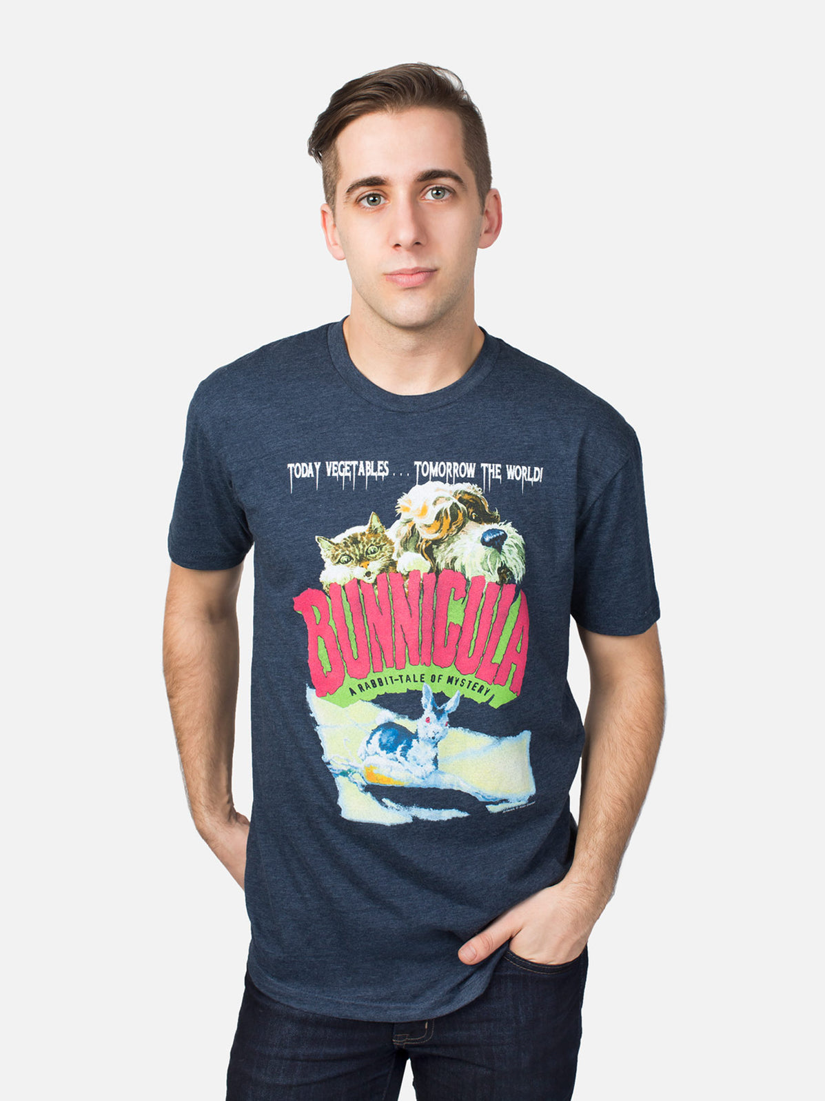 Bunnicula unisex book cover t-shirt — Out of Print