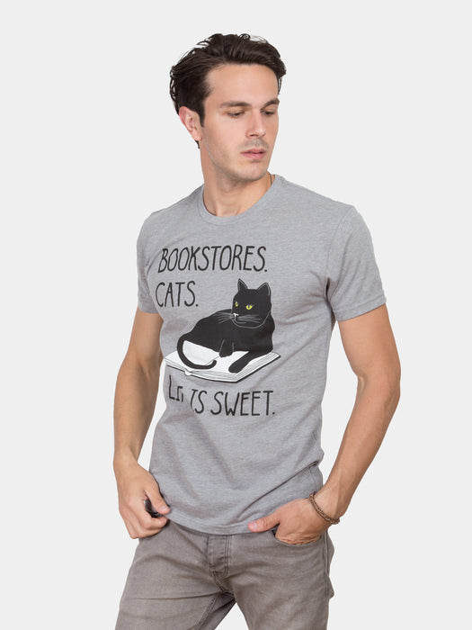 Bookstore Cats Unisex T-Shirt