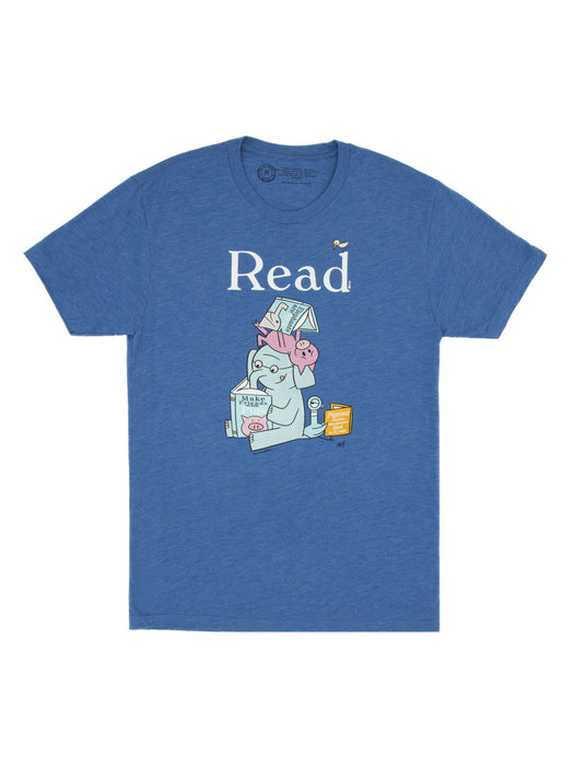 ELEPHANT & PIGGIE Read Unisex T-Shirt