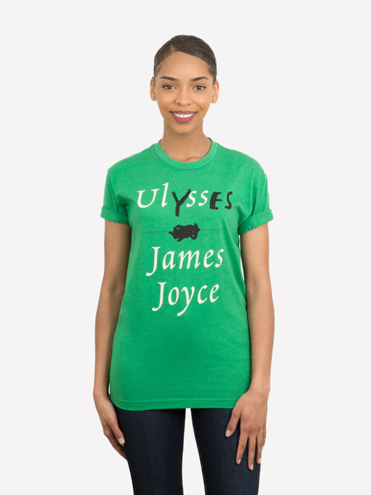 Ulysses unisex green book t-shirt — Out of Print