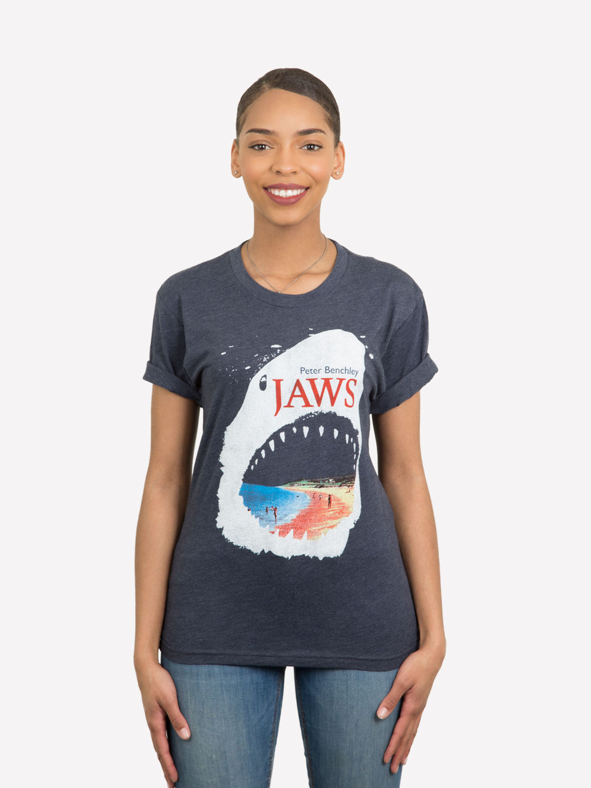 Jaws unisex book t-shirt — Out of Print