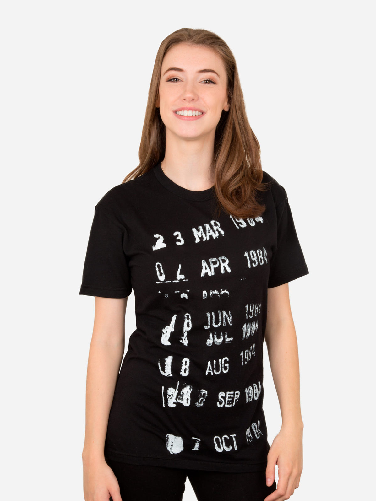 STAMPS BLACK T-SHIRT