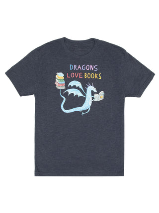 Dragons Love Books Unisex T-Shirt