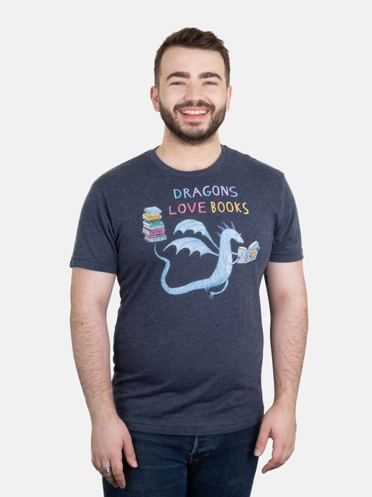 Dragons Love Books Unisex T-Shirt