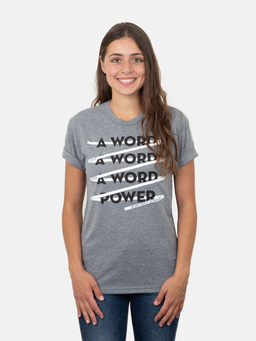 A Word is Power - Margaret Atwood Unisex T-Shirt