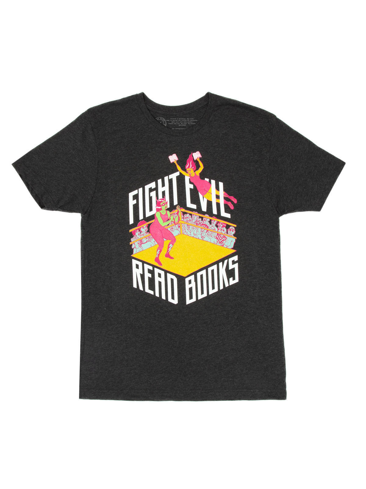 Fight Evil Read Print t-shirt 2019 of — Out Books unisex