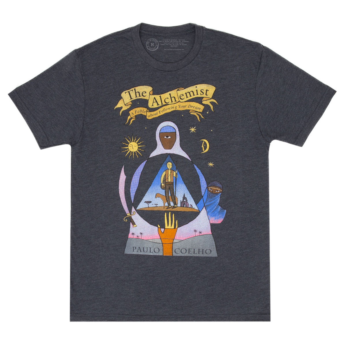 The Alchemist unisex book t-shirt — Out of Print