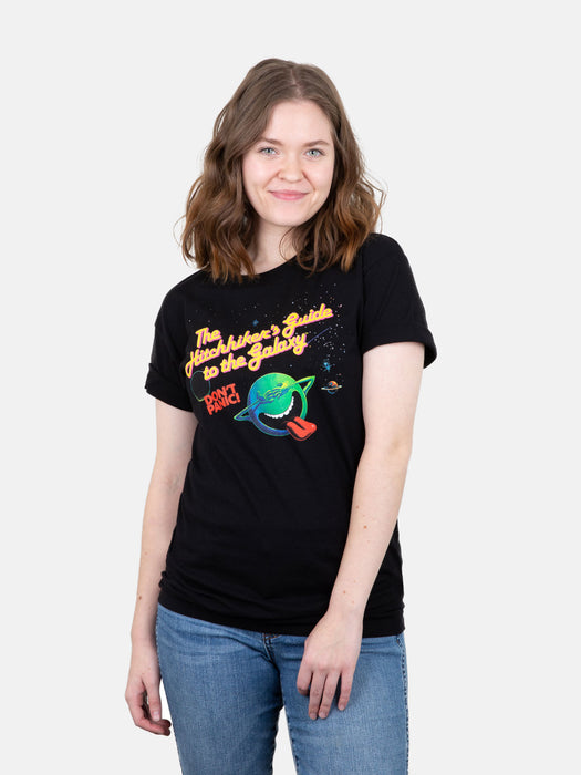 The Hitchhiker's Guide to the Galaxy Unisex (Black) T-Shirt