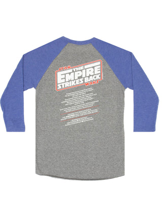 Star Wars: The Empire Strikes Back Unisex 3/4-Sleeve Raglan