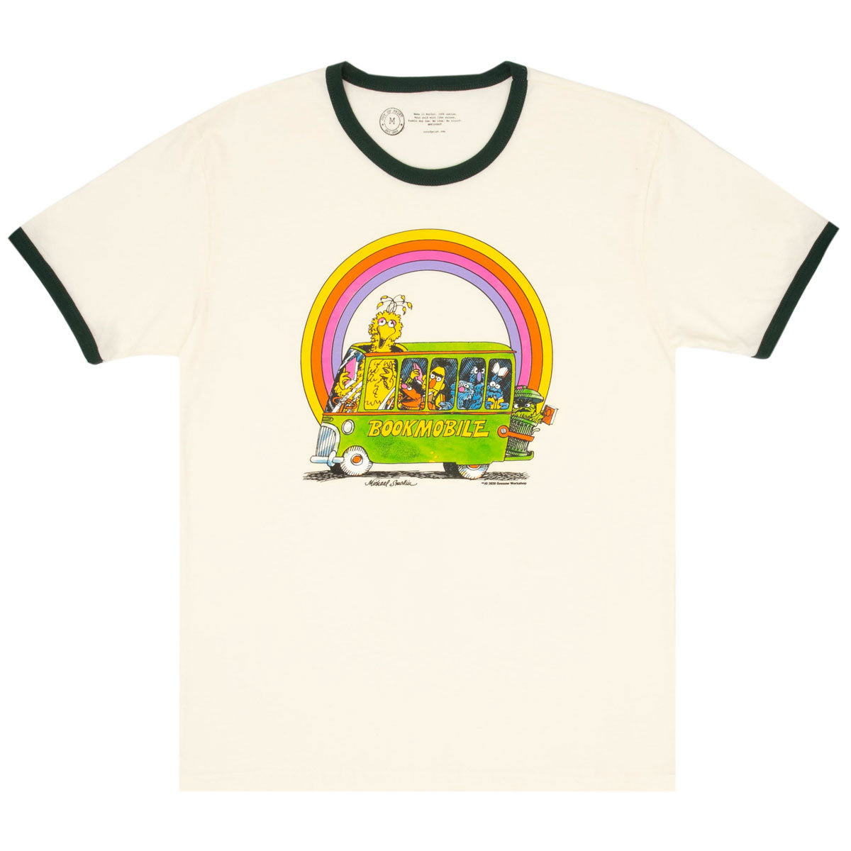 Sesame Street Bookmobile unisex t-shirt — Out of Print
