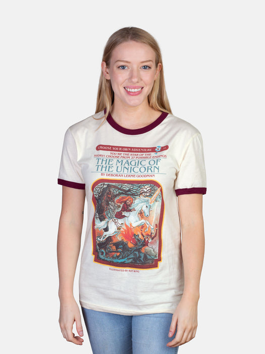 Choose Own Adventure: The Magic the Unicorn unisex t-shirt Out of Print