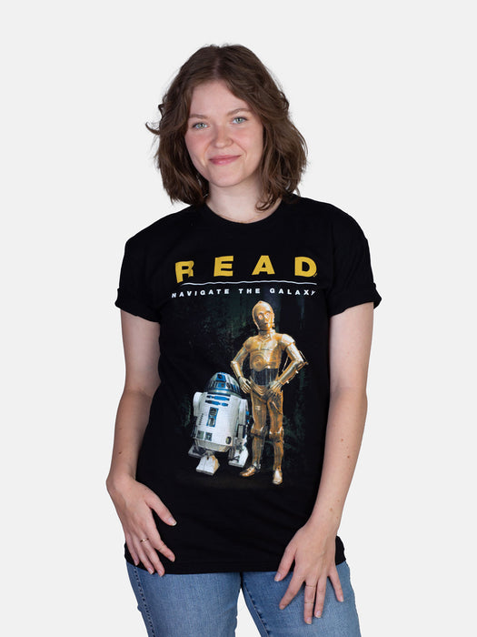 Star Wars™ R2-D2 and C-3PO READ Unisex T-Shirt — Out of Print