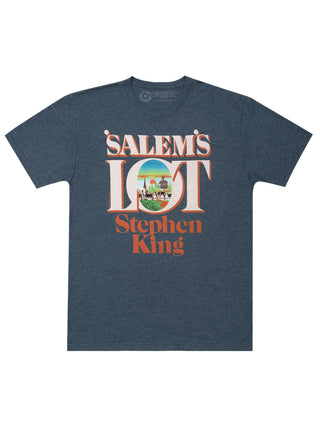 'Salem's Lot unisex indigo adult book cover t-shirt