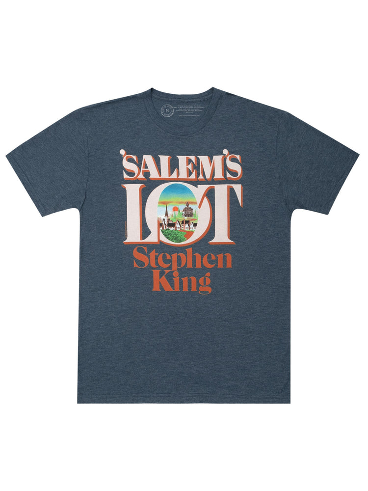 'Salem's Lot unisex indigo adult book cover t-shirt