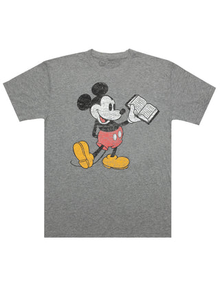 Disney Mickey Mouse Reading Unisex T-Shirt