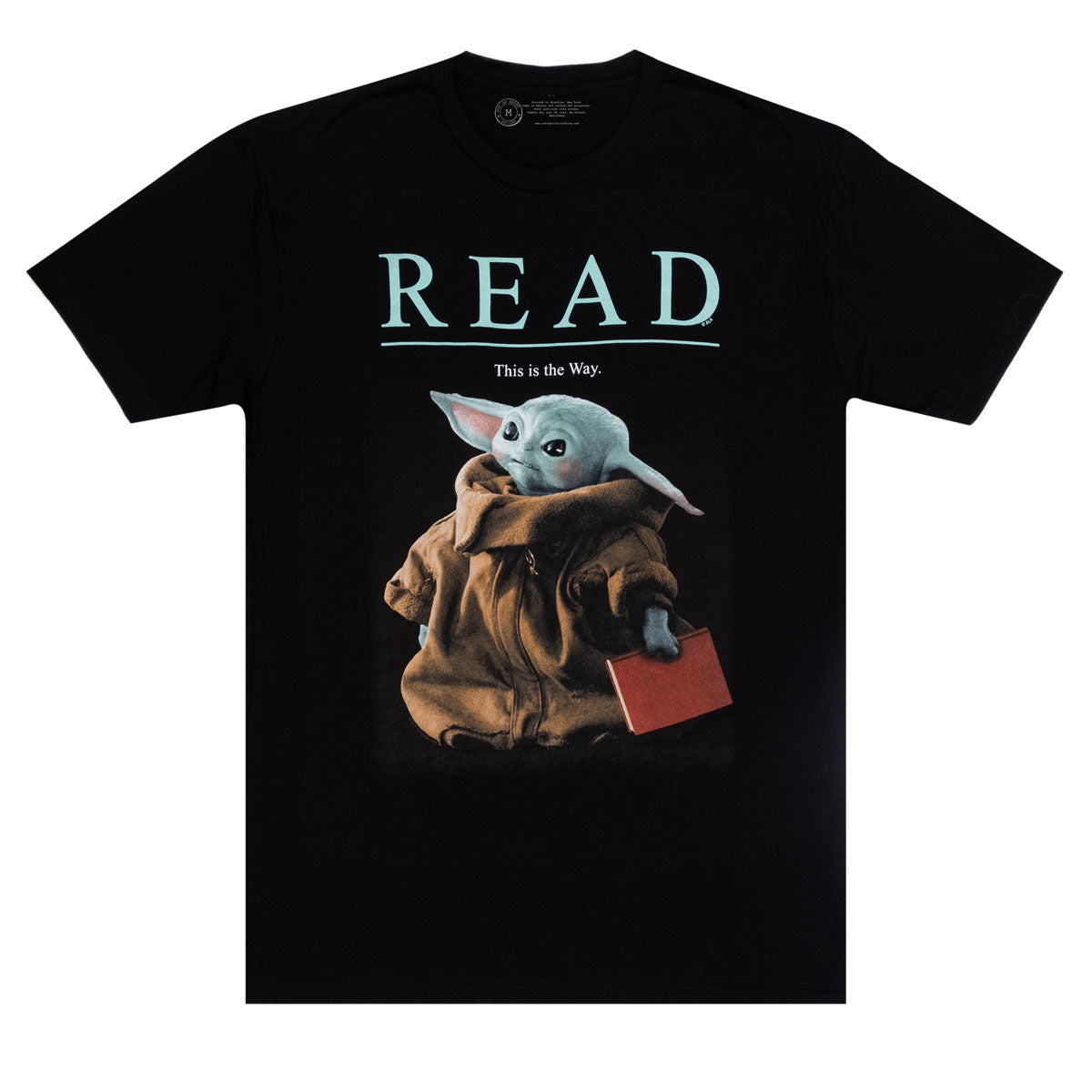 Baby Yoda Read Shirt- Raglan