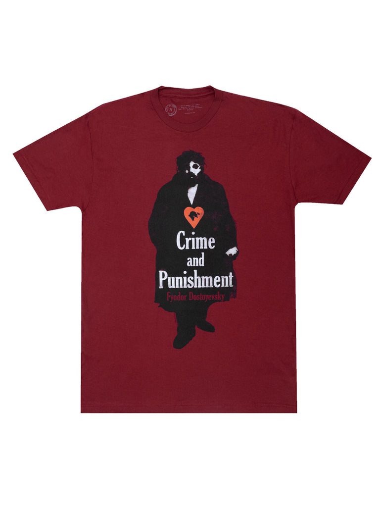 Crime and Punishment unisex book t-shirt — Out of Print