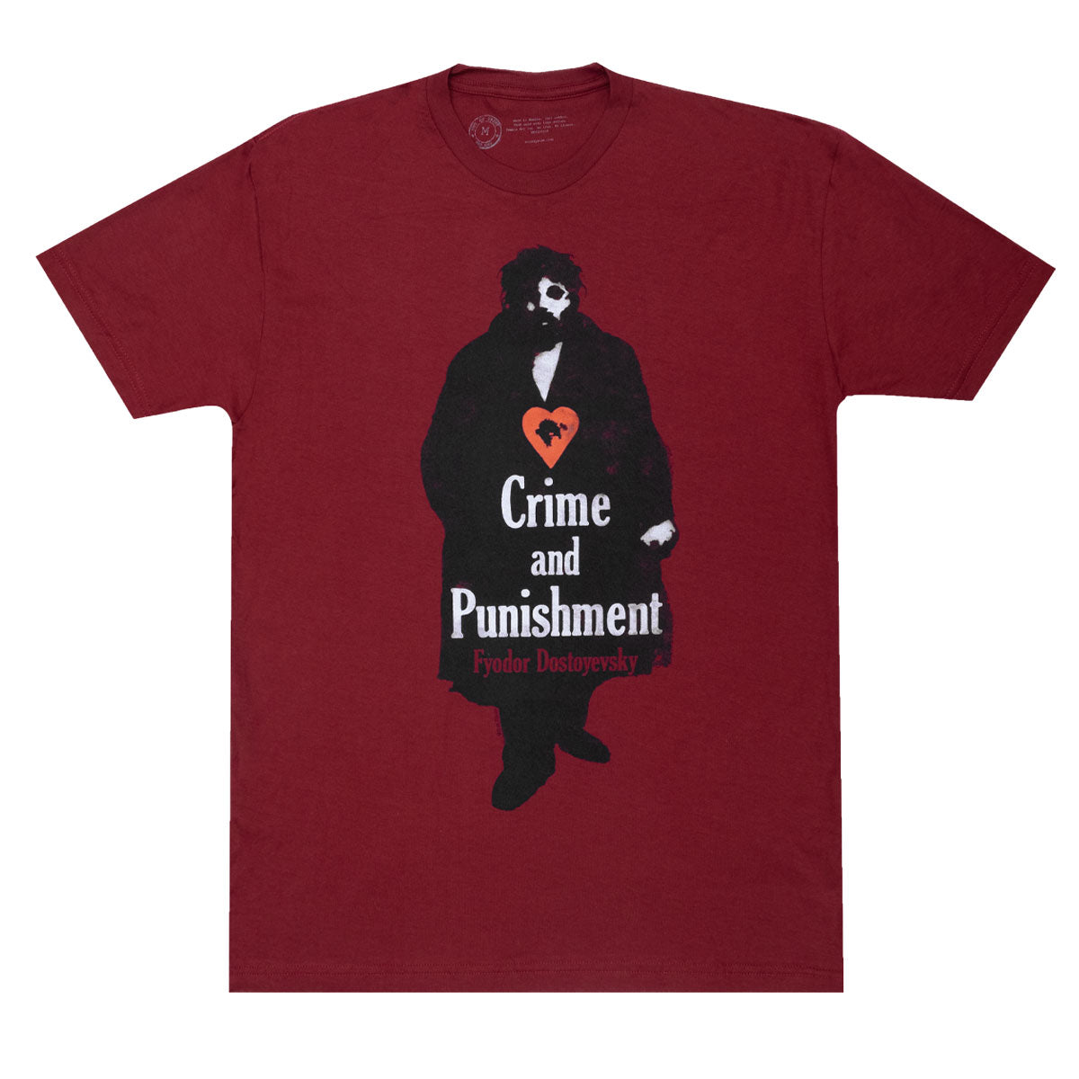 Crime and Punishment unisex book t-shirt — Out of Print
