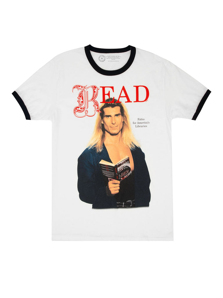 Fabio READ unisex t-shirt — Out of Print