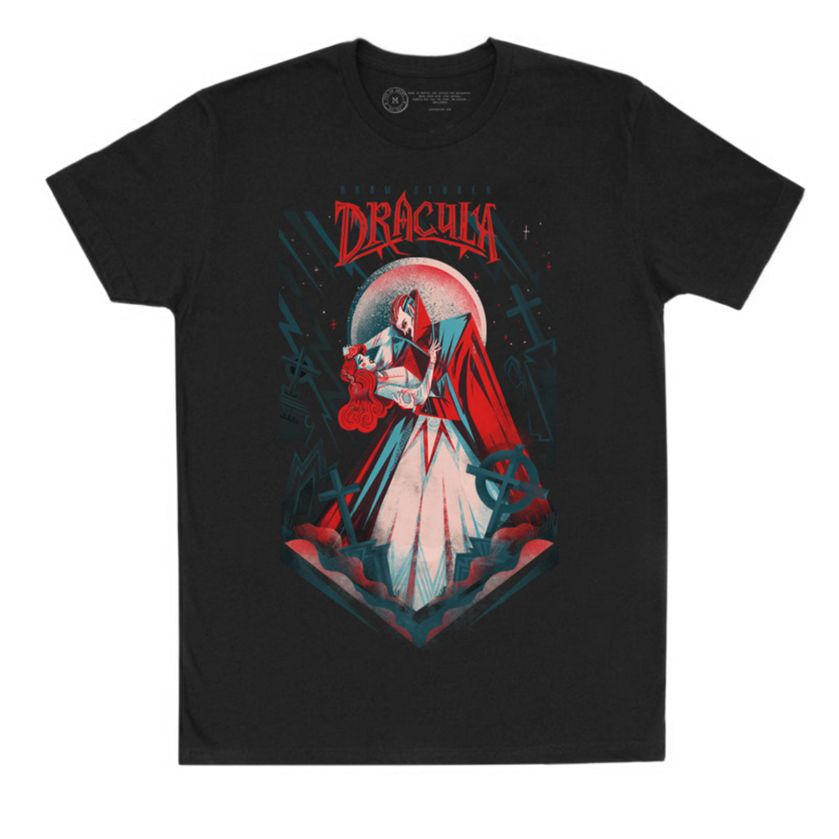 Dracula unisex book t-shirt — Out of Print
