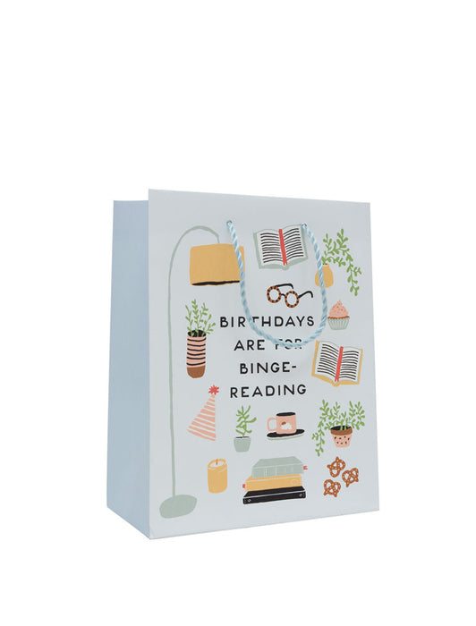Birthdays are for Binge-Reading gift bag (small)