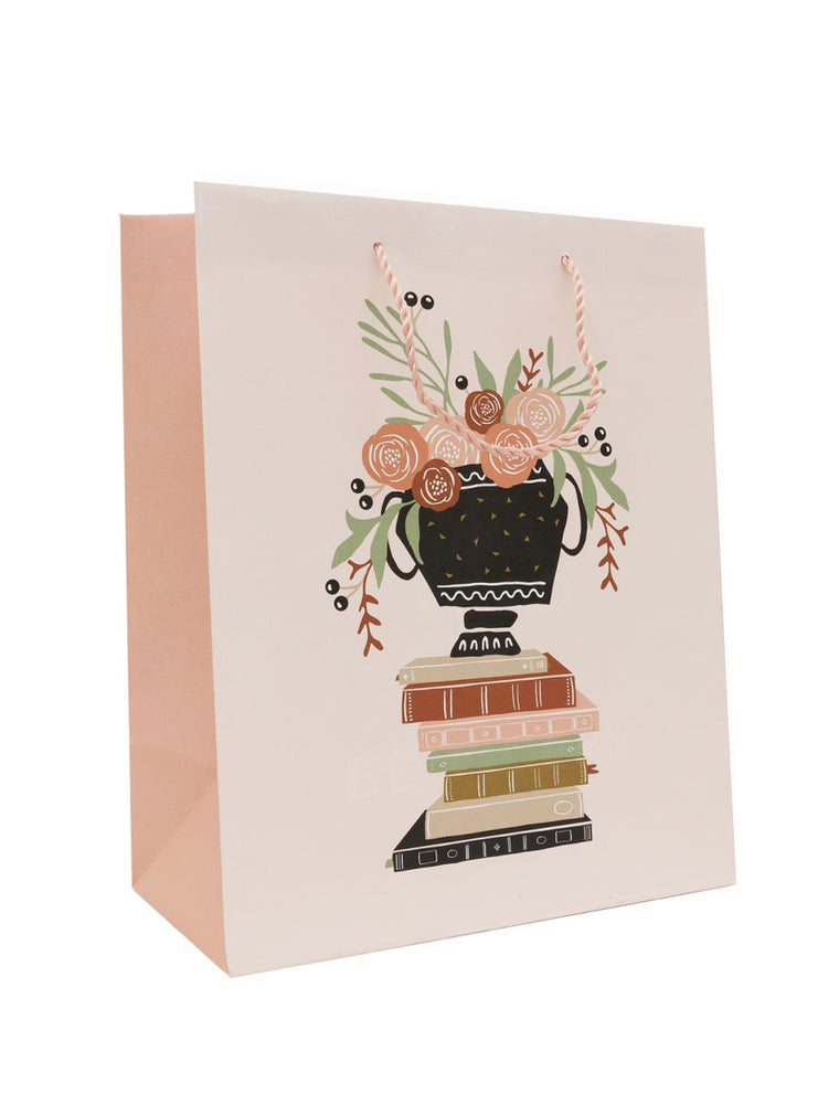Books & Bouquets gift bag (large)