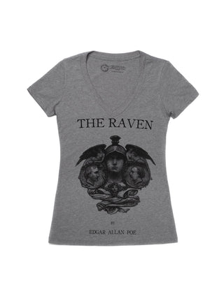The Raven Women's V-Neck T-Shirt