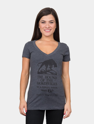 The Hound of the Baskervilles Women's V-Neck T-Shirt