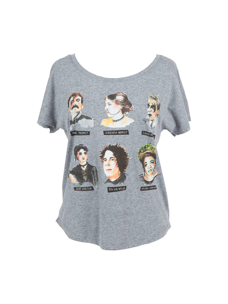 Punk Rock Authors Women’s Relaxed Fit T-Shirt