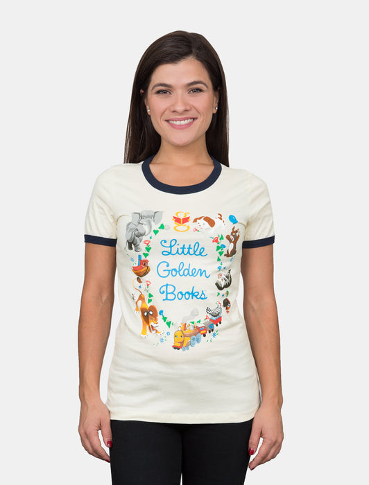 Little Golden Books Women's Ringer T-Shirt