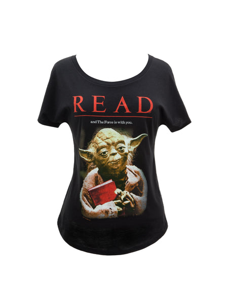 Star Wars™ Yoda READ women's relaxed fit t-shirt — Out of Print
