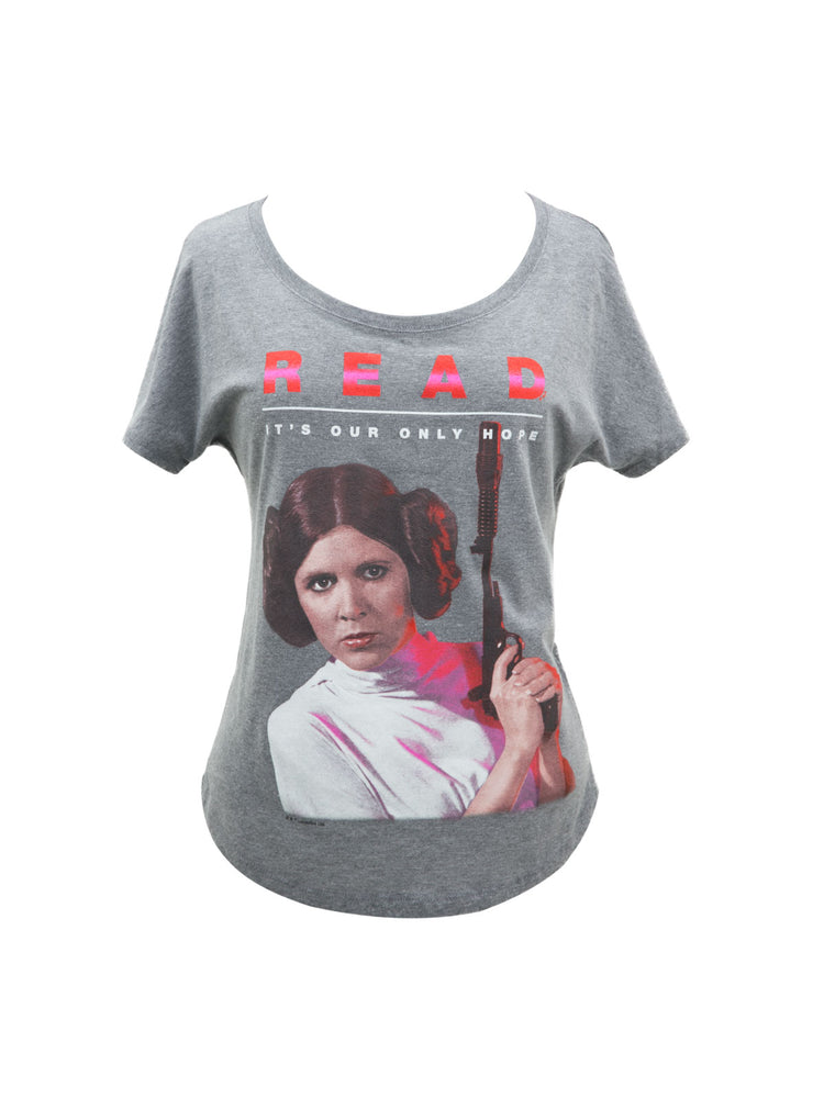 Star Wars Princess Leia READ Women’s Relaxed Fit T-Shirt