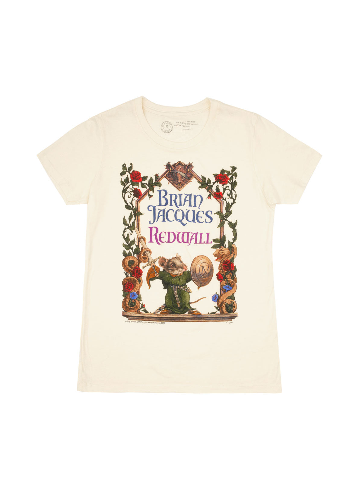 Redwall women's book cover t-shirt — Out of Print
