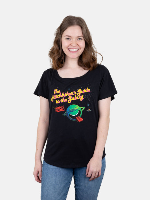 Hitchhikers Tv Characters By Happytoast T Shirt 6Xl Cotton Cool Tee  Happytoast Hitchhikers Guide To The Galaxy Hhgttg H2G2 - AliExpress