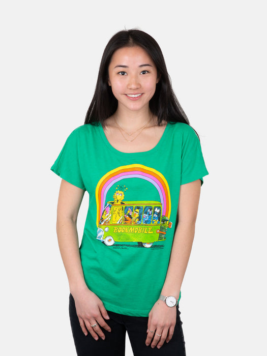 Sesame Street Bookmobile Women’s Relaxed Fit T-Shirt