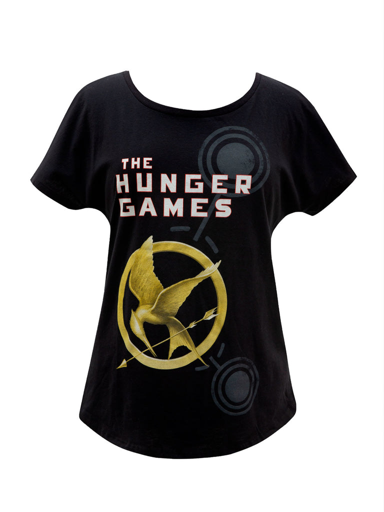The Hunger Games Let The Games Begin Mauve Heather Women's T-Shirt