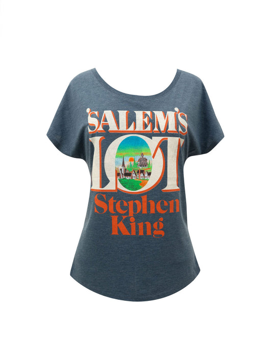 Salem's Lot unisex indigo adult book cover t-shirt