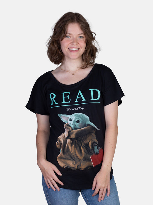 Star Wars Grogu™ READ Women’s Relaxed Fit T-Shirt
