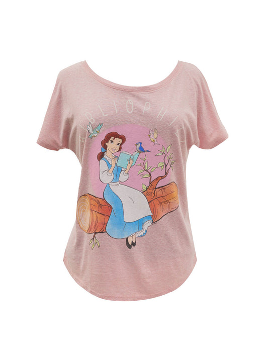 Disney Princess Belle: Bibliophile Women’s Relaxed Fit T-Shirt