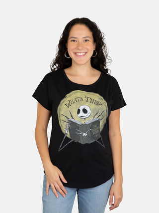 Disney The Nightmare Before Christmas Women’s Relaxed Fit T-Shirt